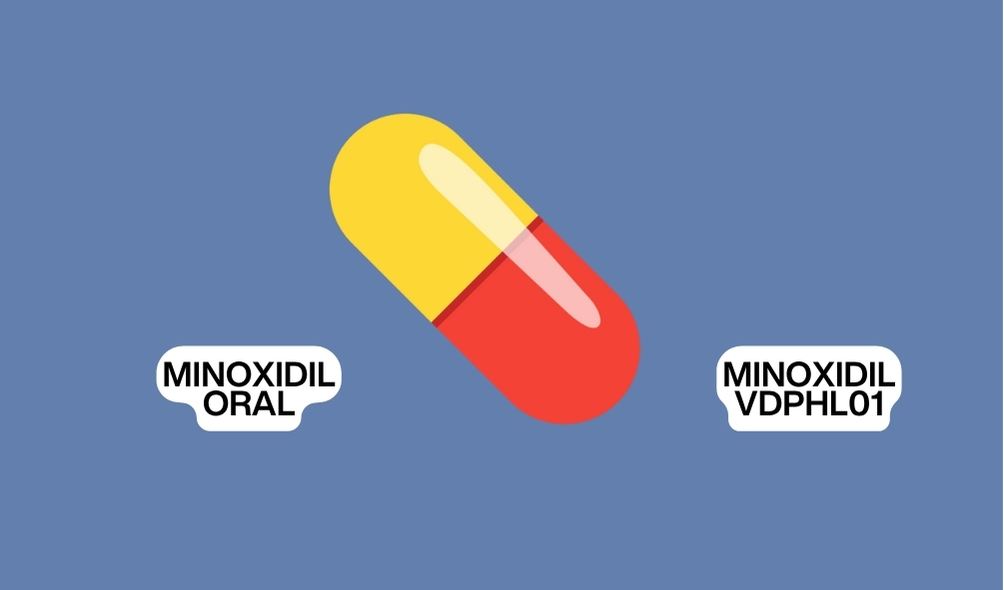 VDPHL01 Minoxidil: Ação prolongada para queda de cabelo